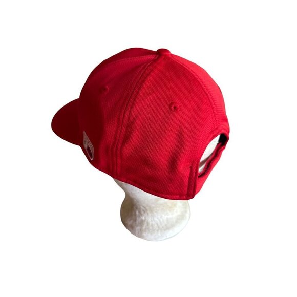 Los Angeles Angels Adjustable Red Baseball Cap By OC Sports - Picture 3 of 6